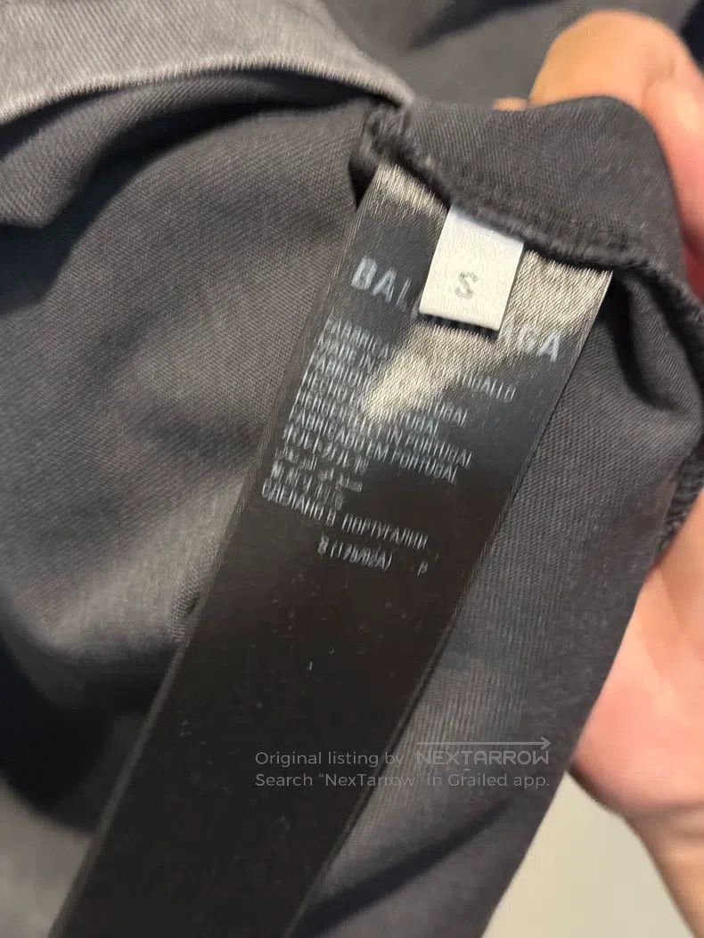 Balenciaga Balenciaga Wheat stalk 1917 logo short-sleeve T-shirt Size US S / EU 44-46 / 1 - 5 Thumbnail