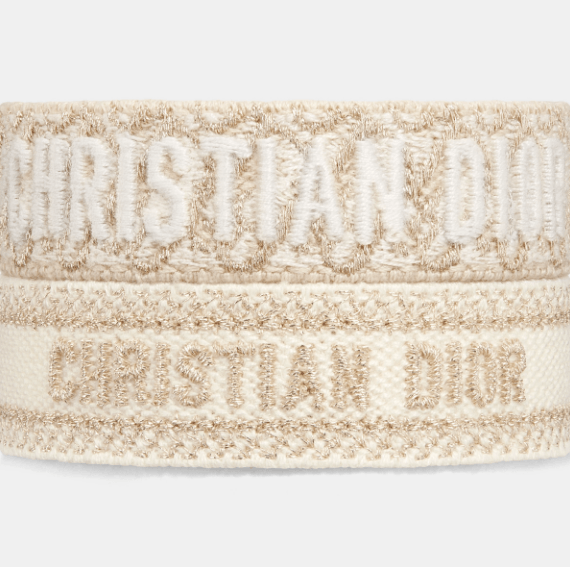 Dior o1w1db10126 B0961A Size : OS / Bracelet Set in Gold/White Size ONE SIZE - 3 Thumbnail