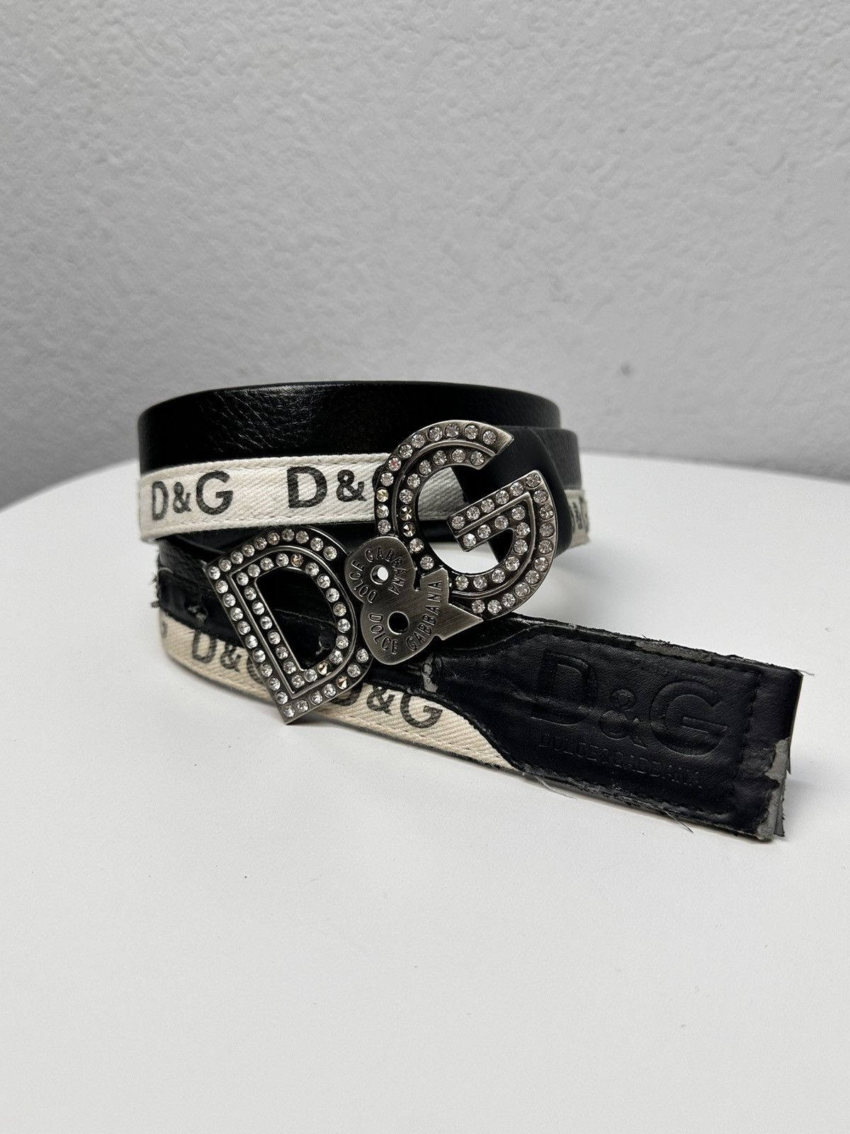 Vintage Dolce Gabbana Belts Y2K beauty beats B B Simon Japan