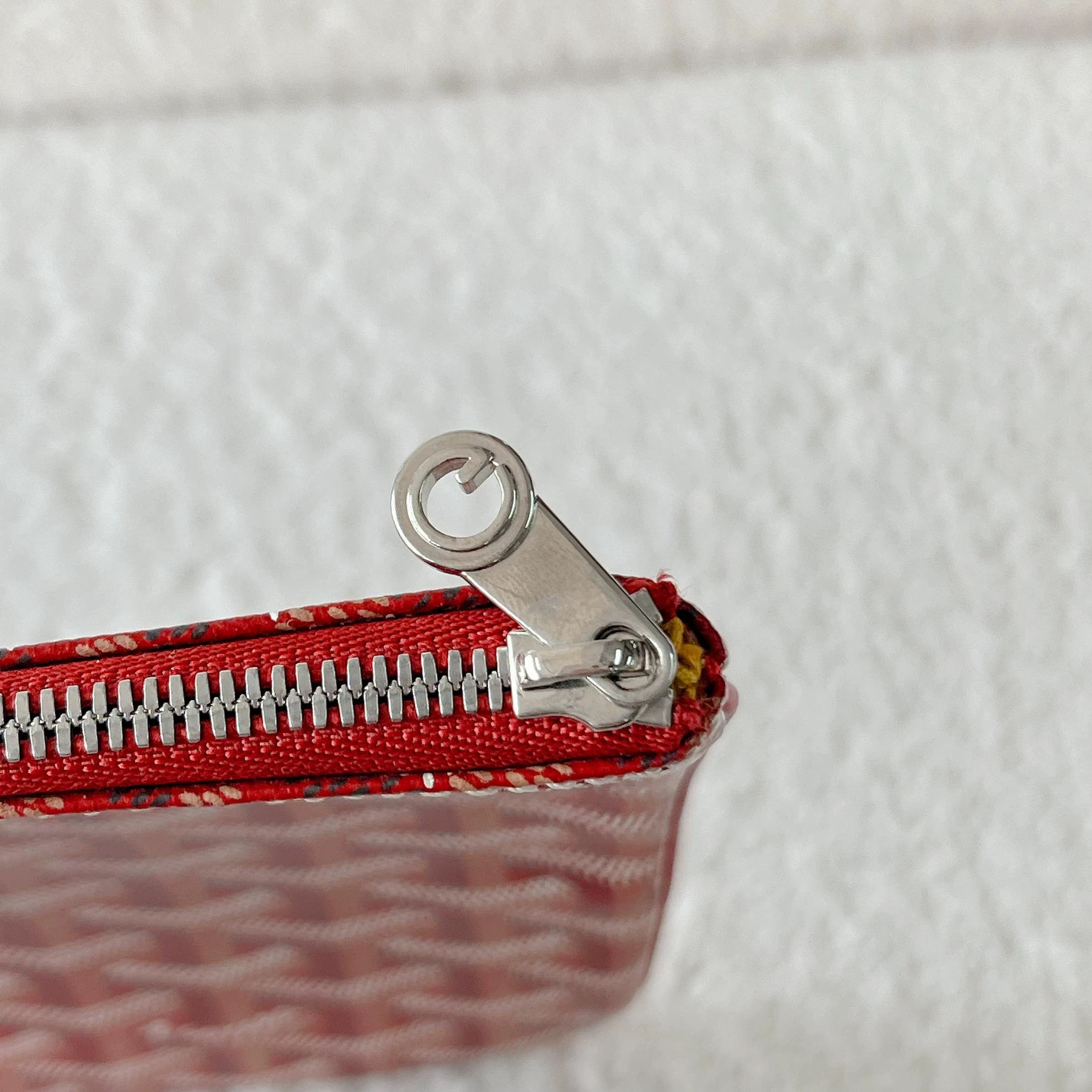 Goyard Goyard Red Clutch 30x20.5 9096 Size ONE SIZE - 5 Thumbnail