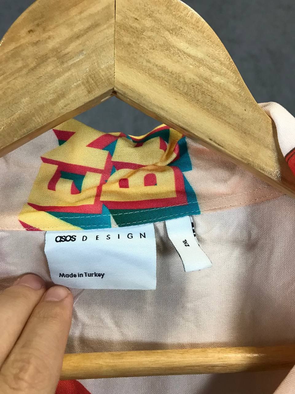 Asos Asos crazy Art Hawaiian shirt Size US XXL / EU 58 / 5 - 4 Thumbnail