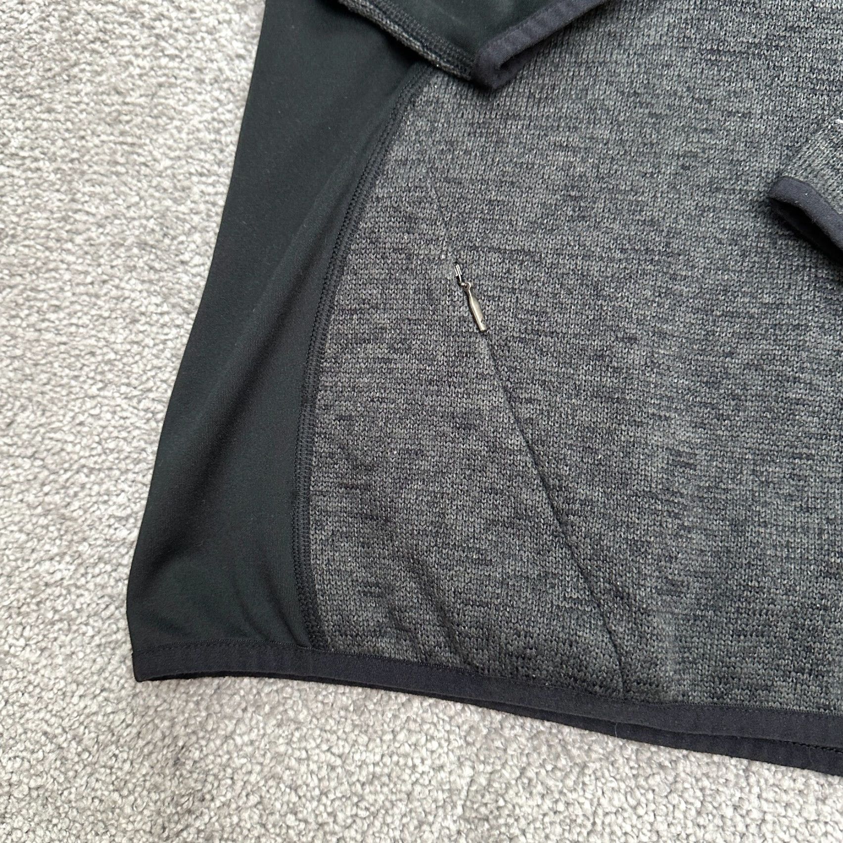 Vintage Columbia Jacket Women S Gray Black Omni Heat Omni-Wick Evap Cuerpo Thermo II Size S / US 4 / IT 40 - 4 Thumbnail