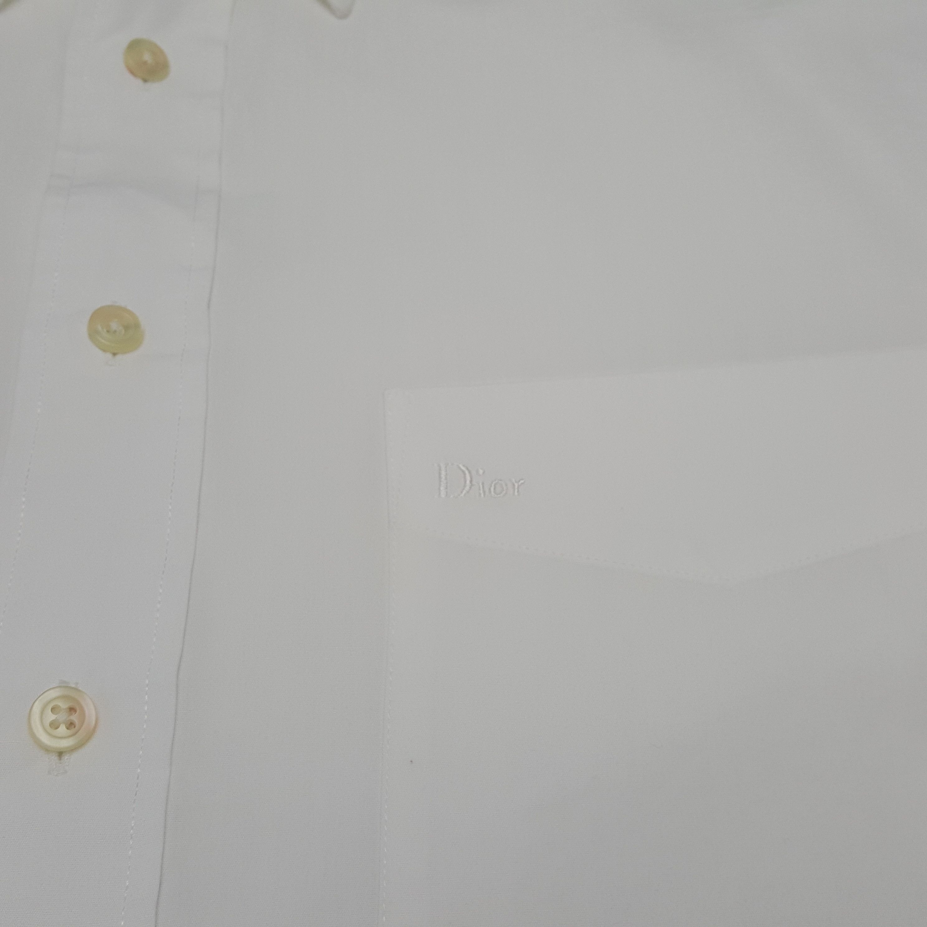 Christian Dior Monsieur Christian Dior Fashion Brand Shirt RR21 Size US XL / EU 56 / 4 - 7 Thumbnail