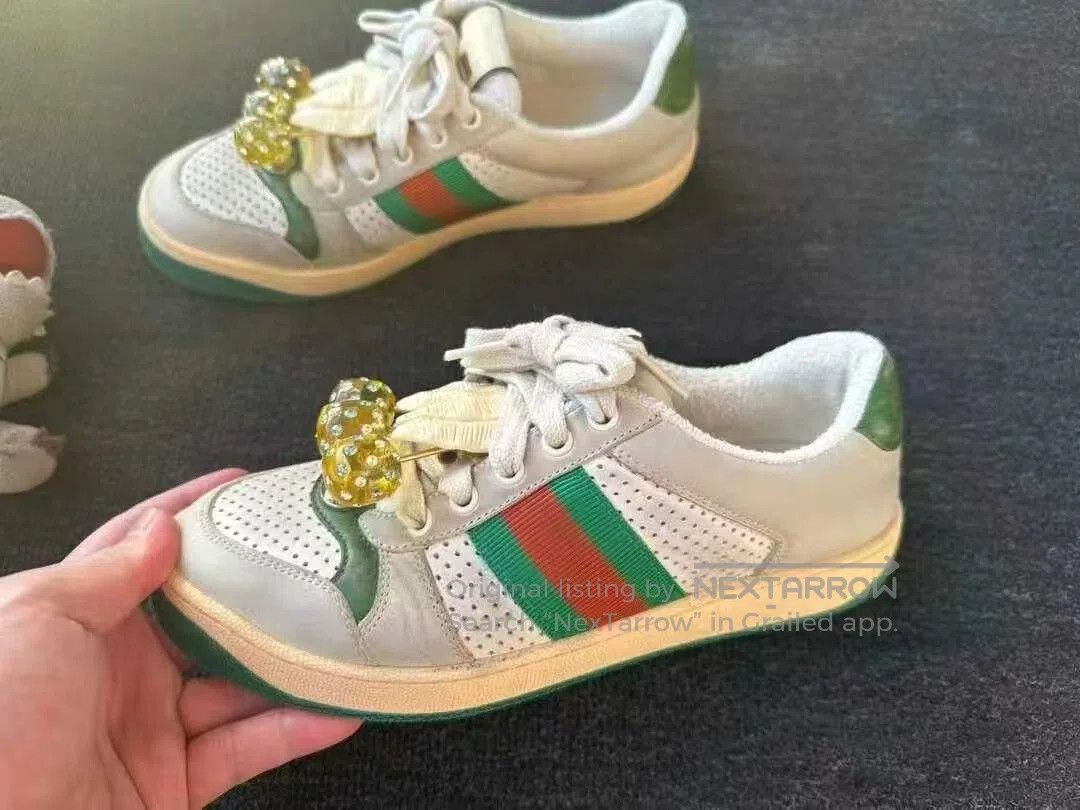 Gucci Gucci Cherry Dirty Shoes. Size US 5.5 / IT 35.5 - 2 Thumbnail