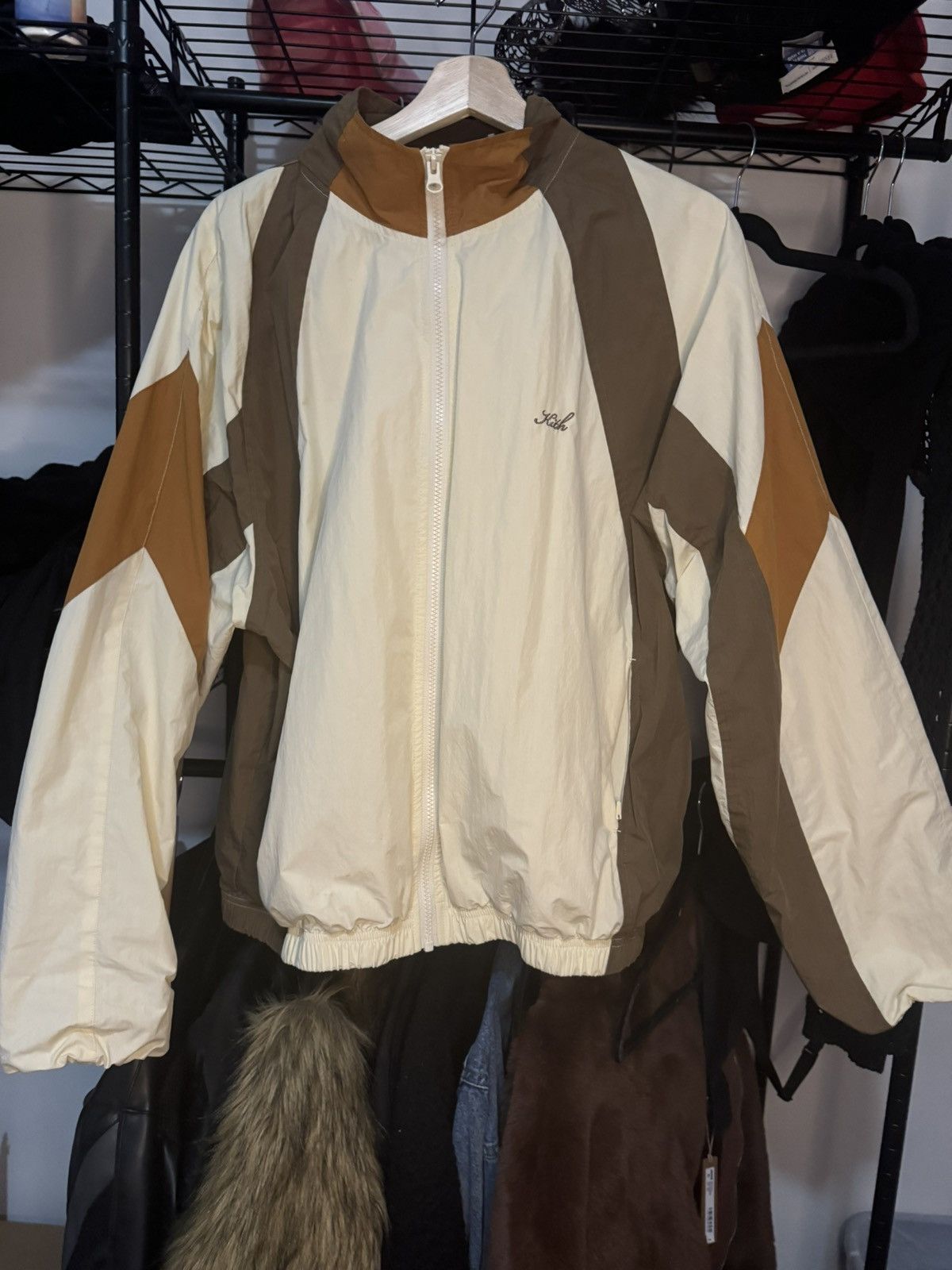 Kith KITH Carter Colorblock Embroidered Windbreaker Tracksuit Size L / US 10 / IT 46 - 4 Thumbnail