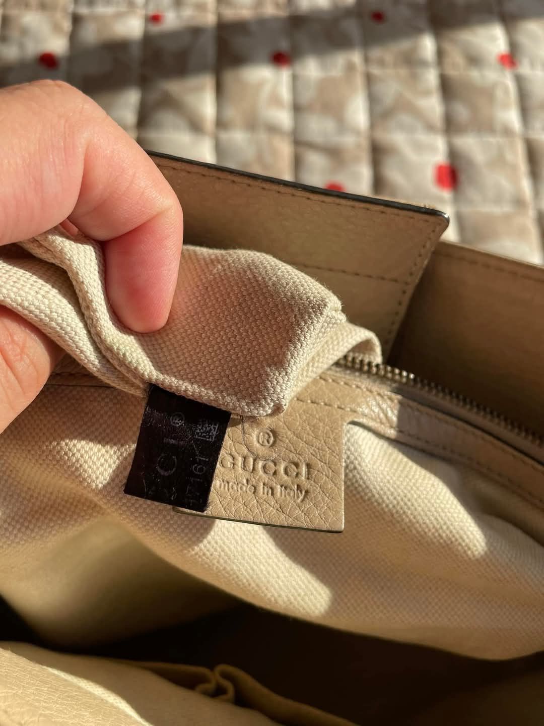 Designer × Gucci Gucci wmns Miss GG totebag canvas beige brown Size ONE SIZE - 7 Thumbnail