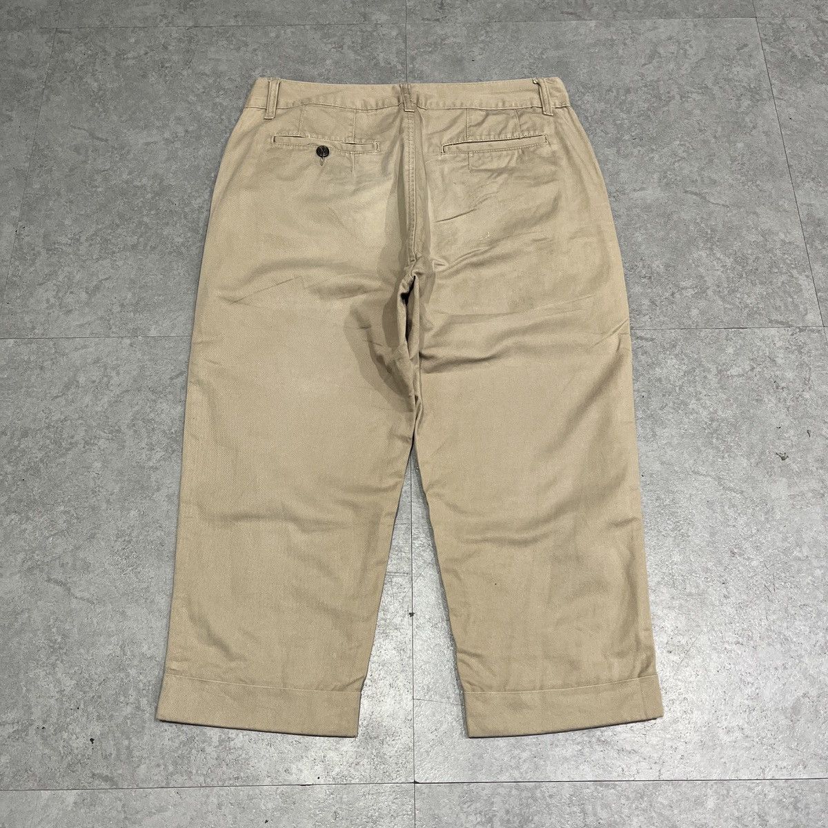 Comme des Garcons Homme Plus Comme des garcons homme plus beige chino pants Size US 32 / EU 48 - 7 Thumbnail