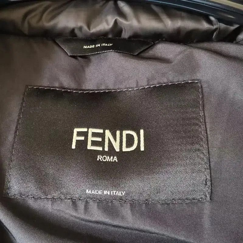 Fendi Fendi Black Down Jacket for Men . Size US M / EU 48-50 / 2 - 3 Thumbnail