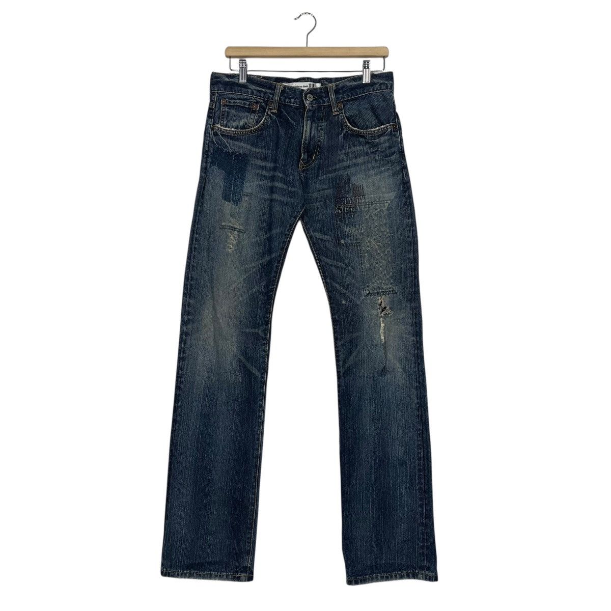 Edwin Vintage Exclusive Model Sashiko Denim Jeans Size US 30 / EU 46 - 1 Thumbnail