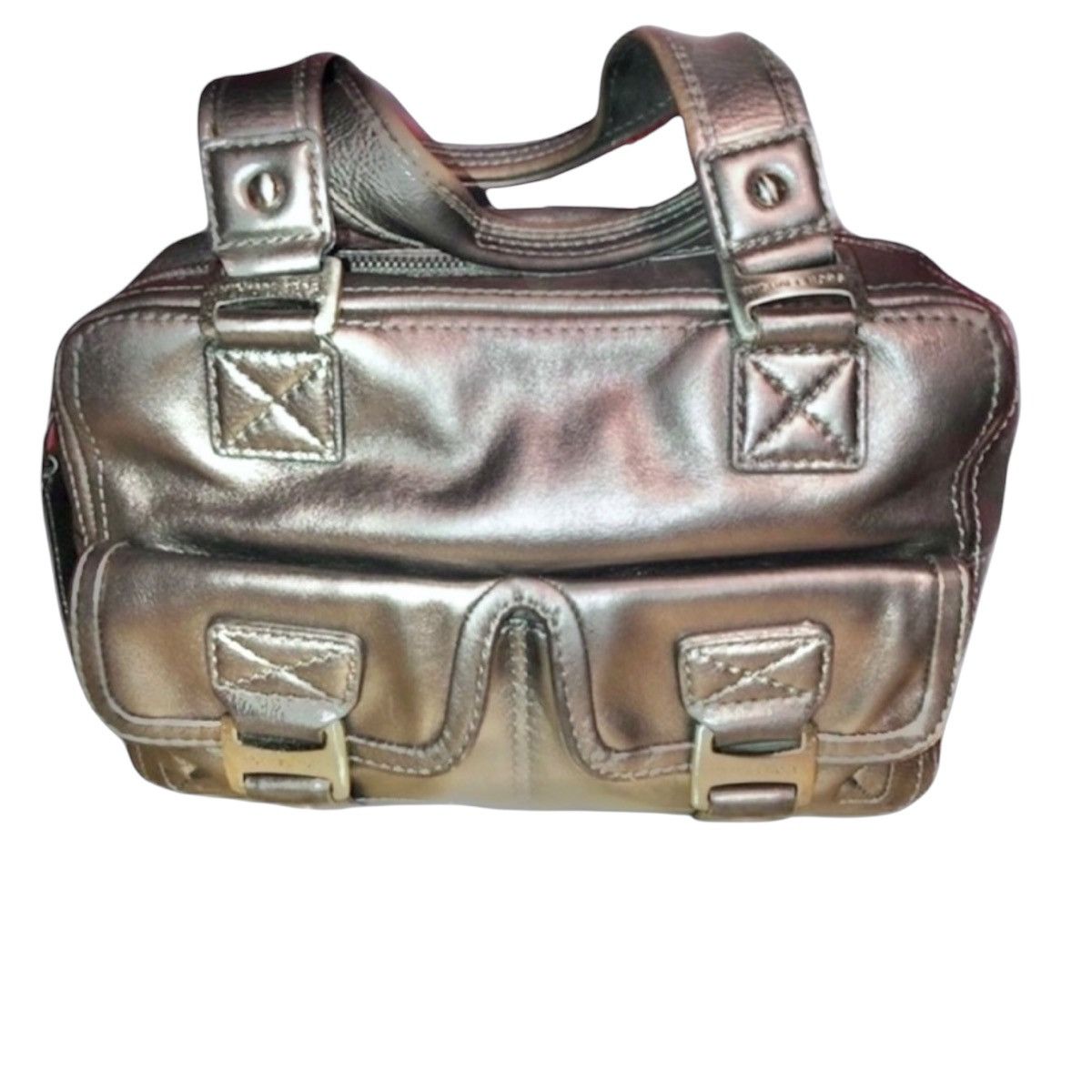 Michael Kors Michael Kors pewter satchel bag Size ONE SIZE - 2 Thumbnail