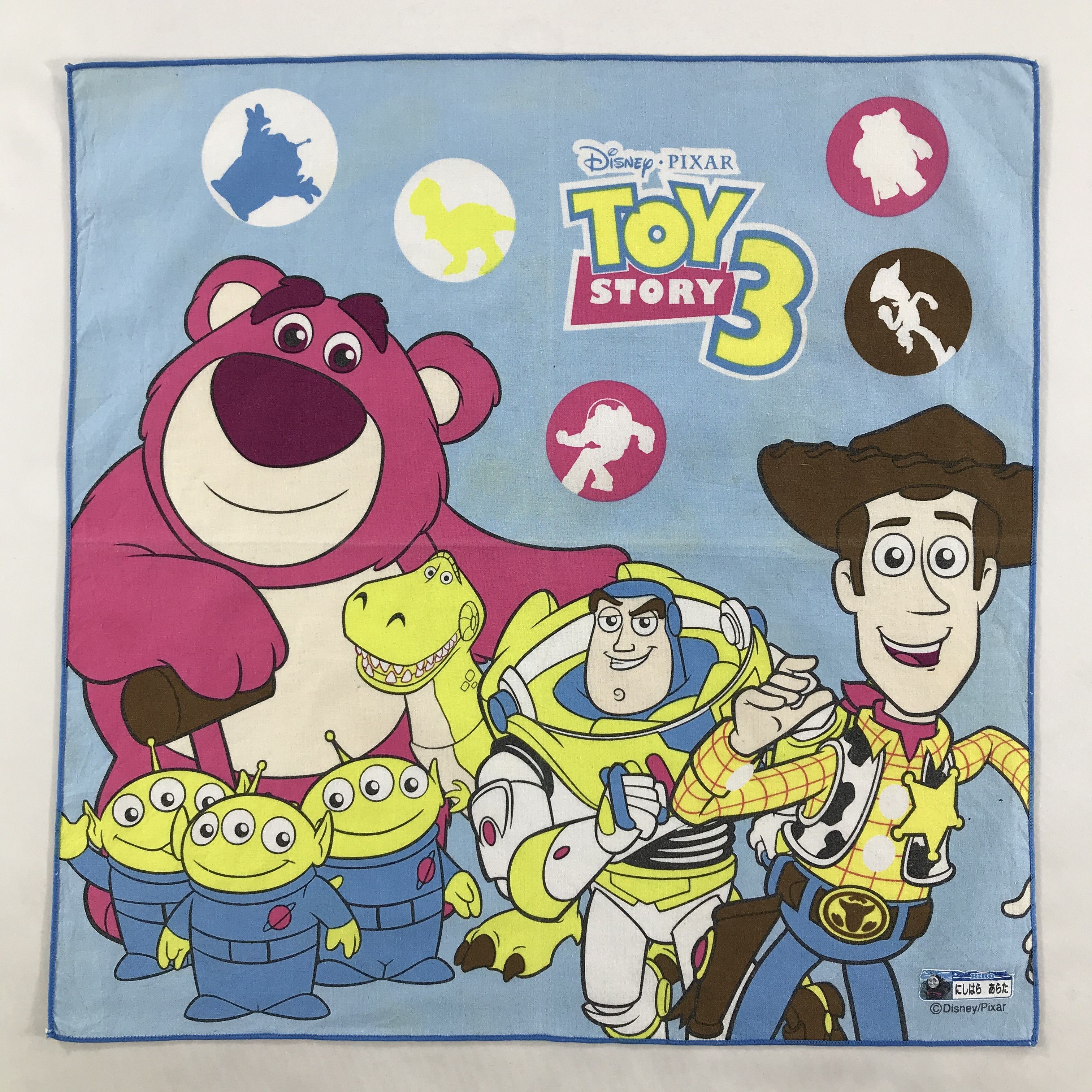 Vintage Toys Story 3 Bandana / Handkerchief / Neckerchief - S1838 Size ONE SIZE - 1 Thumbnail