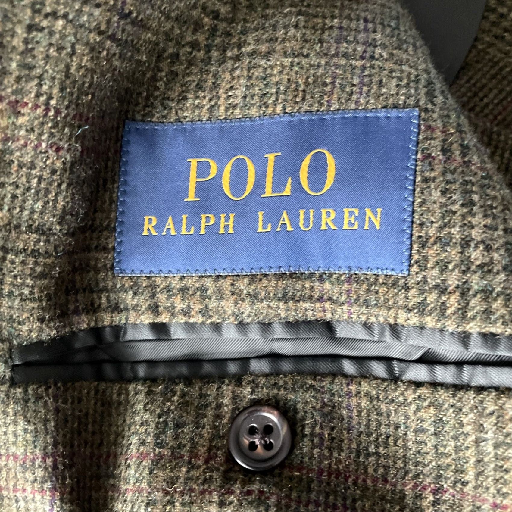 Ralph Lauren Ralph Lauren Blazer Men 44R Slim Tweed Plaid Double-Vented Notch Lapel Green Lambswool Jacket Blazer Shirt Coat Suit Jacket Vintage? (No) Size US XXL / EU 58 / 5 - 3 Thumbnail
