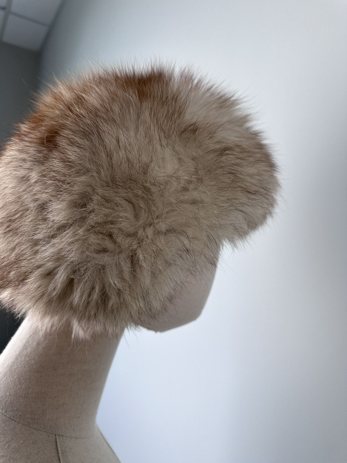 If Six Was Nine × Vintage Vintage Y2k Mohair Fuzzy Fur Faux Hat If Six Was Nine Size ONE SIZE - 5 Thumbnail