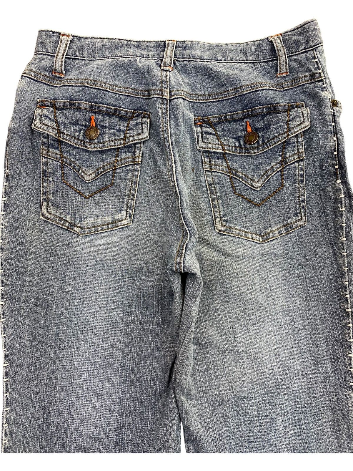 Japanese Brand Japanese Brand Faded Wash Style Flare Jeans Size US 27 - 4 Thumbnail