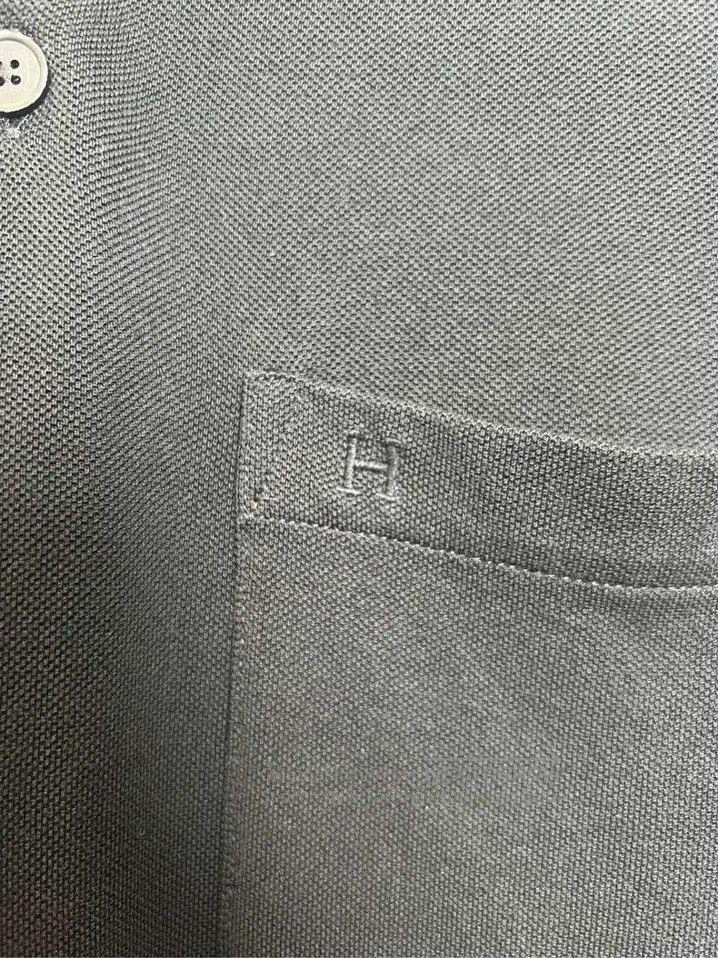 Hermes Hermes Black embroidery short sleeve Polo shirt Size US M / EU 48-50 / 2 - 3 Thumbnail