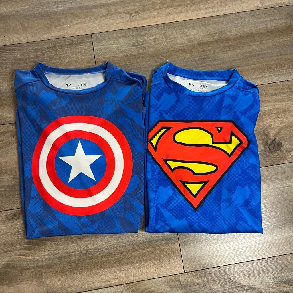Under Armour Under Armour Lot of 2 Compression Athletic Workout Shirt Men Size US XL / EU 56 / 4 - 1 Thumbnail