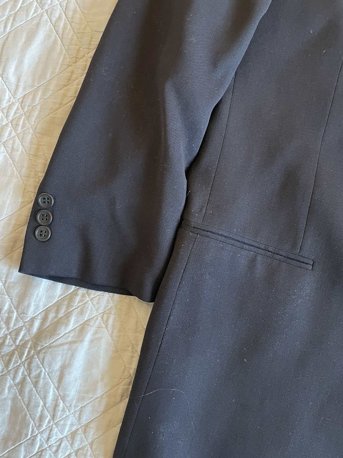 Giorgio Armani Vintage Wool Jacket Size 40R - 2 Thumbnail