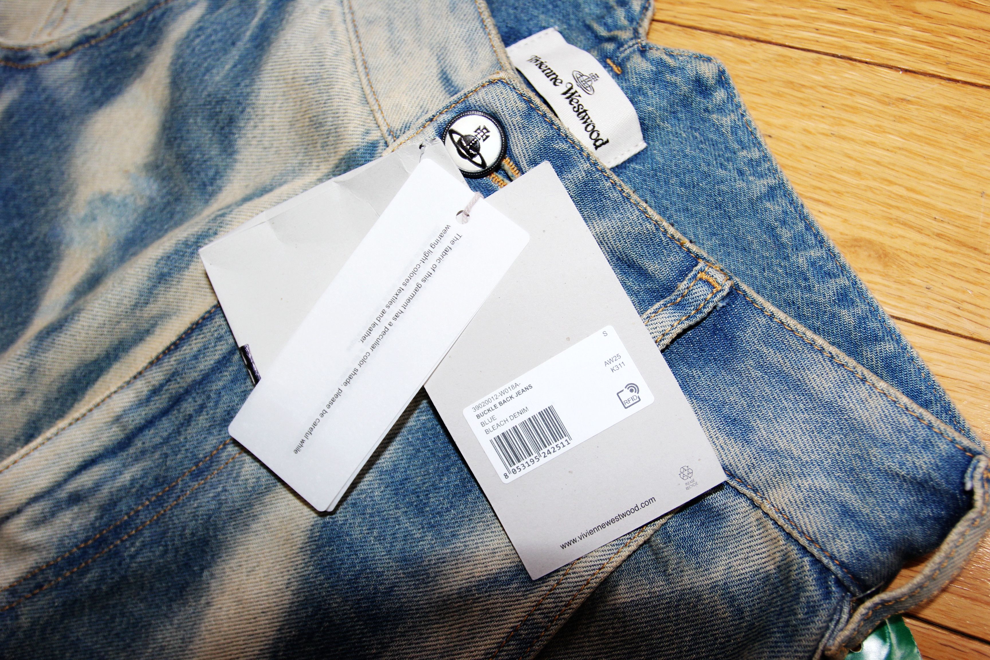 Vivienne Westwood BNWT AW25 VIVIENNE WESTWOOD BUCKLE BACK JEANS S Size US 30 / EU 46 - 9 Thumbnail