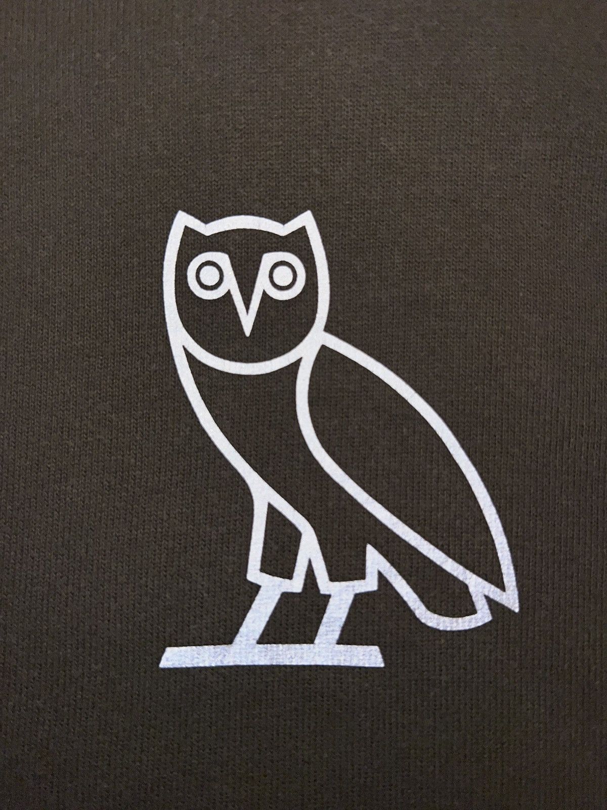 October's Very Own Distressed OVO Reflective Owl Logo Hoodie in Olive Size US S / EU 44-46 / 1 - 3 Thumbnail