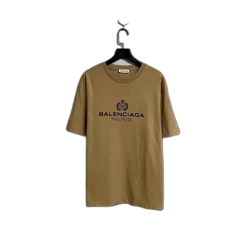 Balenciaga Balenciaga Crown Wheat Short Sleeve T-Shirt-yf Size US XS / EU 42 / 0 - 1 Thumbnail
