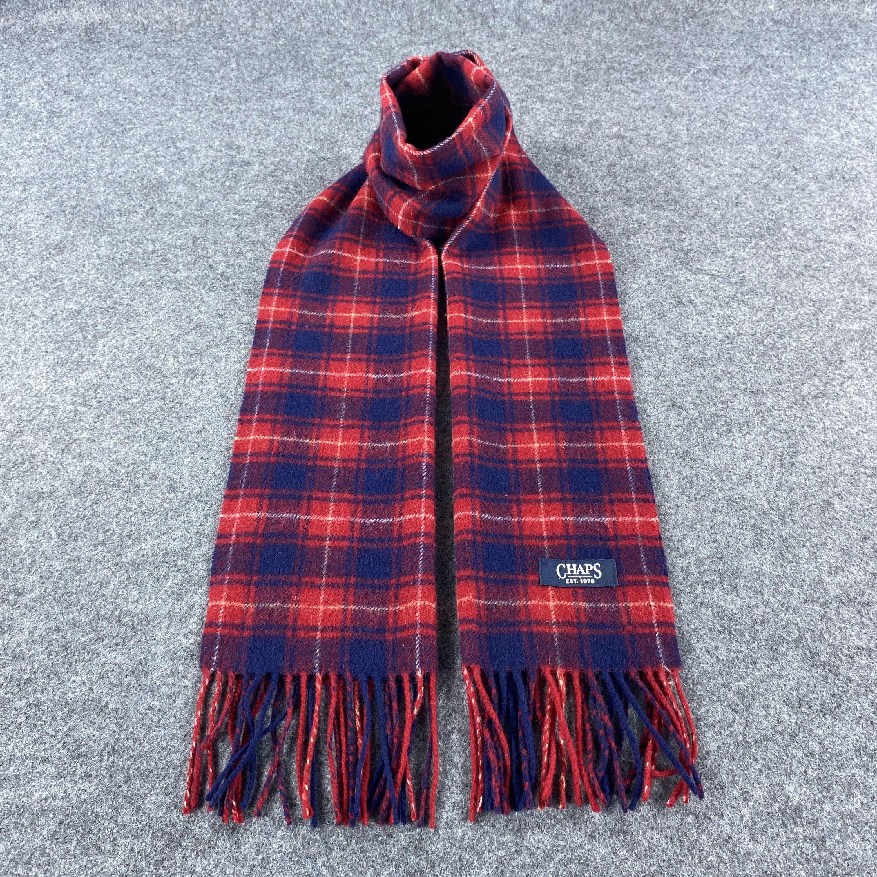 Chaps × Vintage Chaps Scarf # Muffler # Neckwear # D505 Size ONE SIZE - 1 Thumbnail
