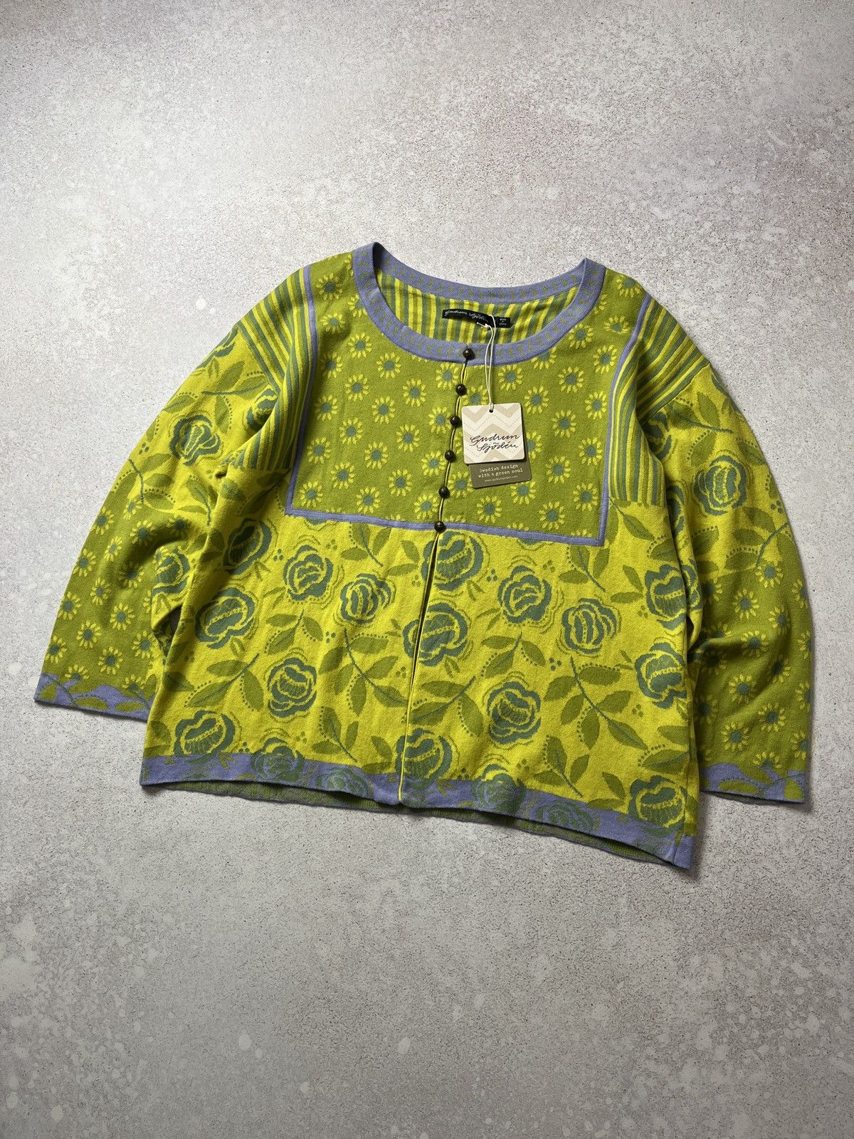 Gudrun Sjoden Women’s Gudrun Sjoden Folkloric Floral Embroidered Cardigan Size M / US 6-8 / IT 42-44 - 1 Thumbnail