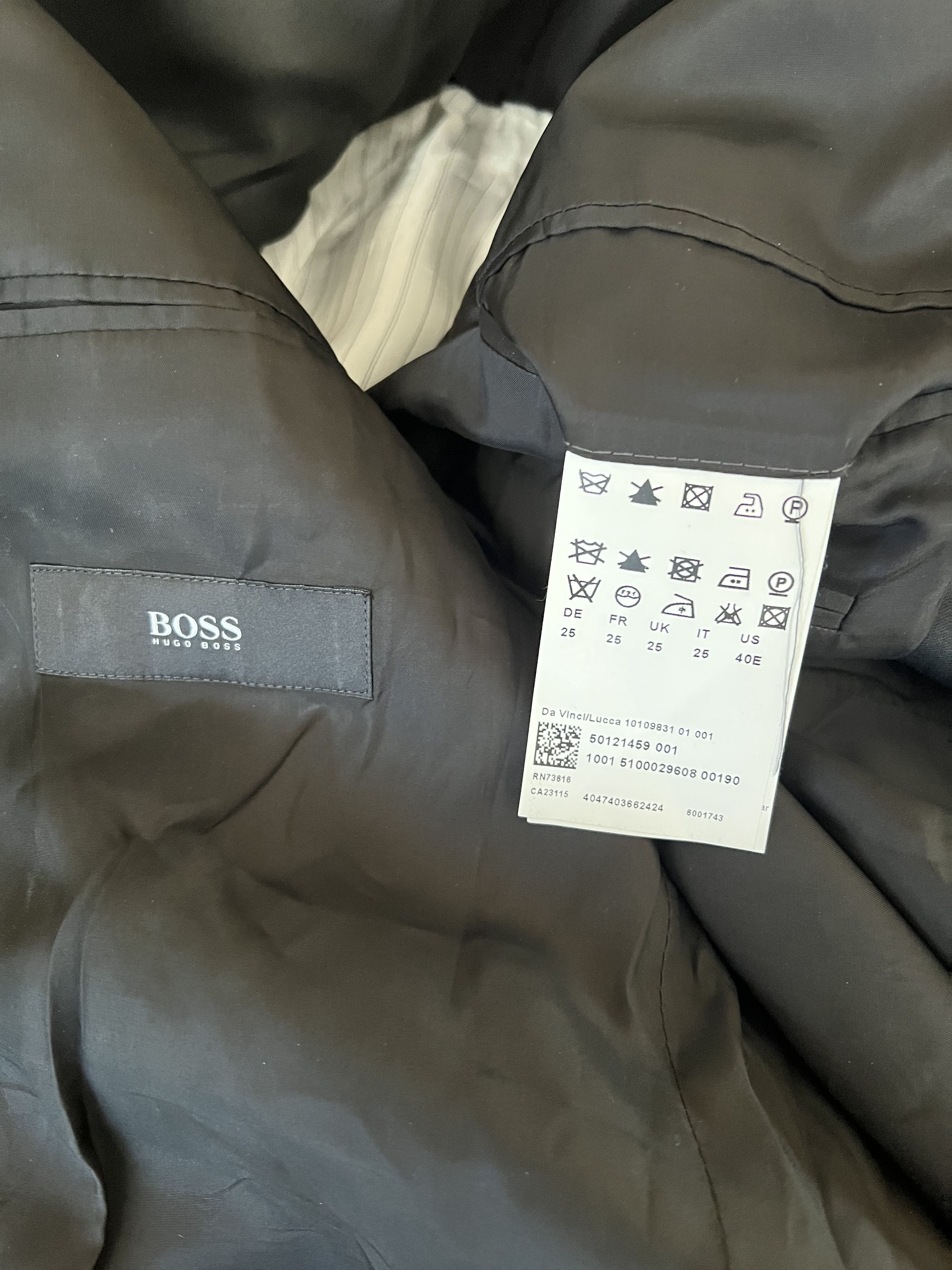 Hugo Boss Black blazer Size 40S - 3 Thumbnail