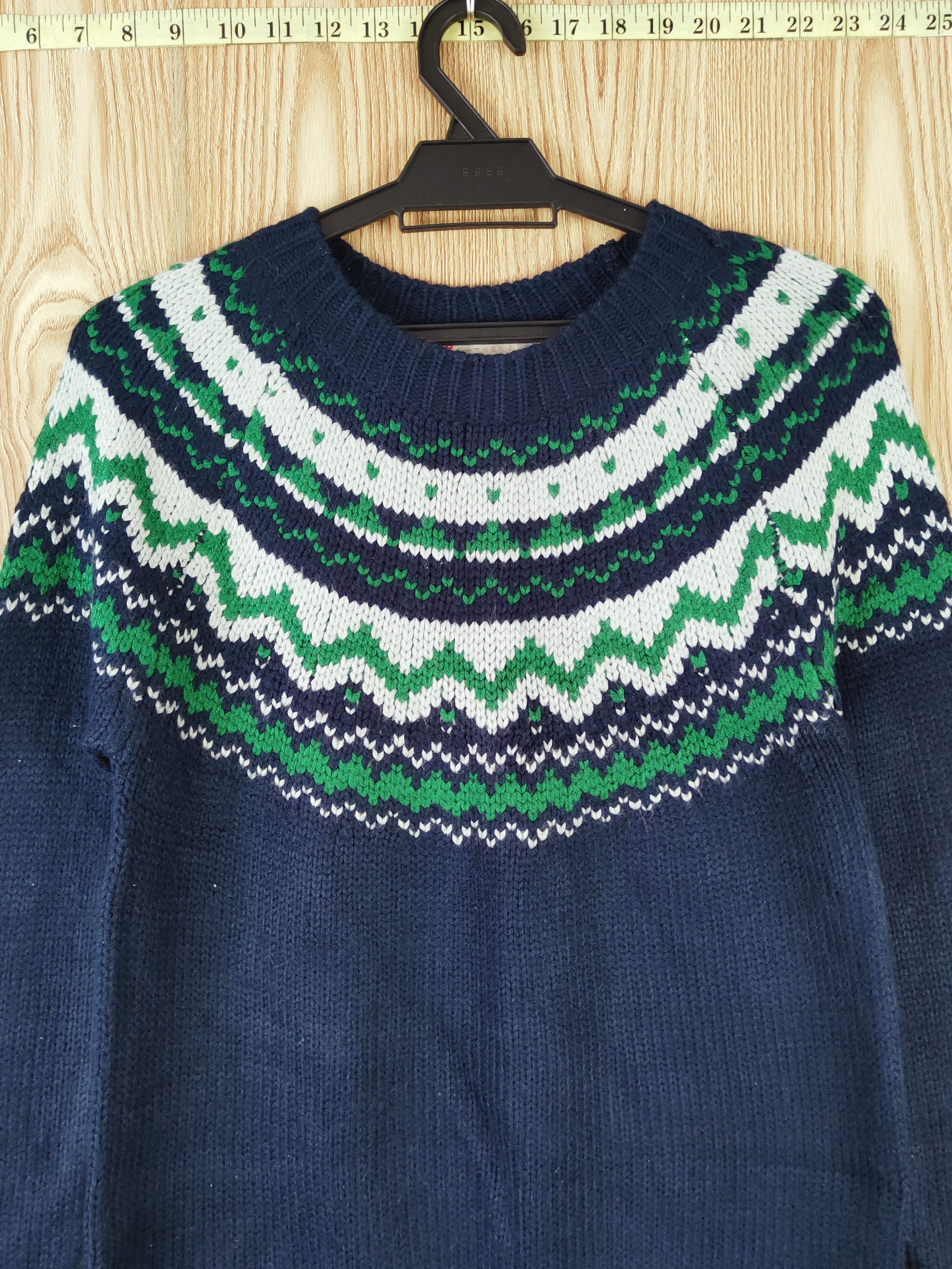 Japanese Brand Another Branch Navy Knitwear Sweatshirts #W660 Size US S / EU 44-46 / 1 - 2 Thumbnail