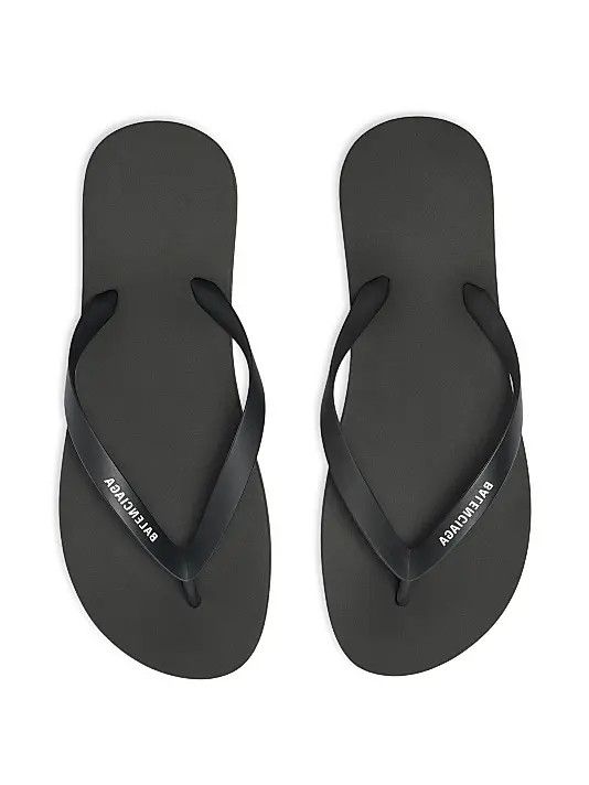 Balenciaga os11x0126 Thong Sandals in Black Size US 11 / IT 41 - 6 Thumbnail