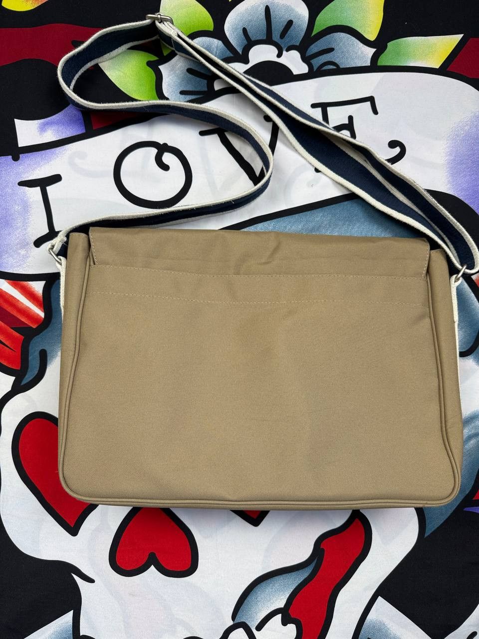 Lacoste Lacoste messenger shoulder bag in beige Size OS Size ONE SIZE - 5 Thumbnail