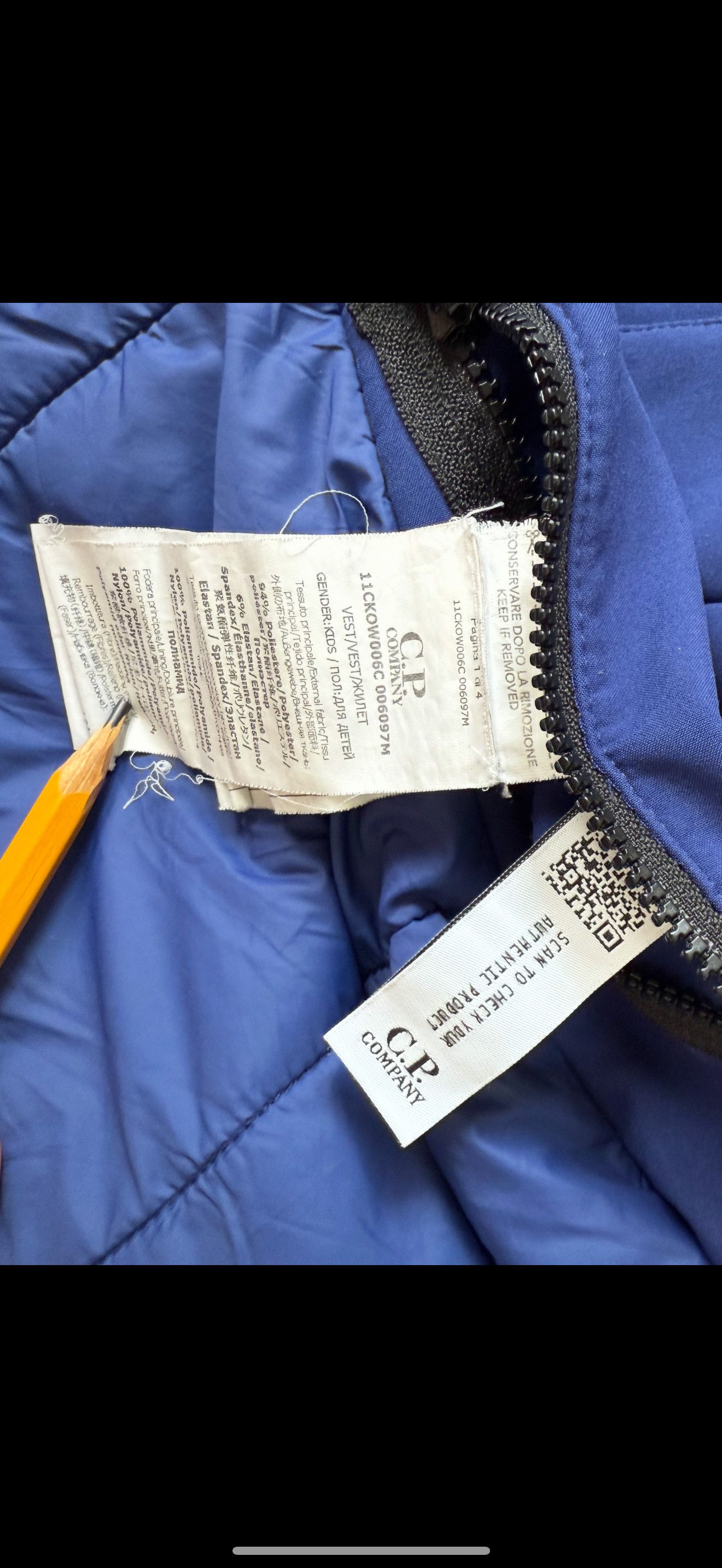 C.P. Company CP Company junior Google Vest Size US XS / EU 42 / 0 - 11 Thumbnail