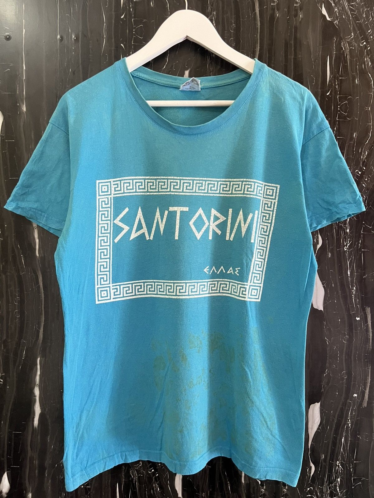 Japanese Brand SANTORINI TSHIRT Size US M / EU 48-50 / 2 - 1 Thumbnail
