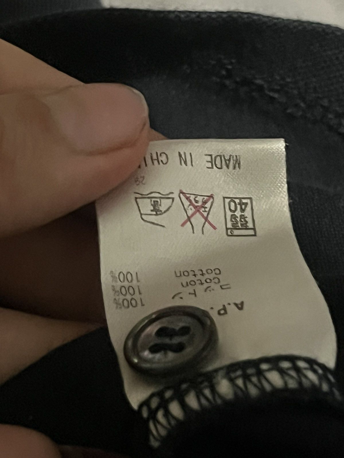 A.P.C. A.P.C Polo Size US M / EU 48-50 / 2 - 4 Thumbnail