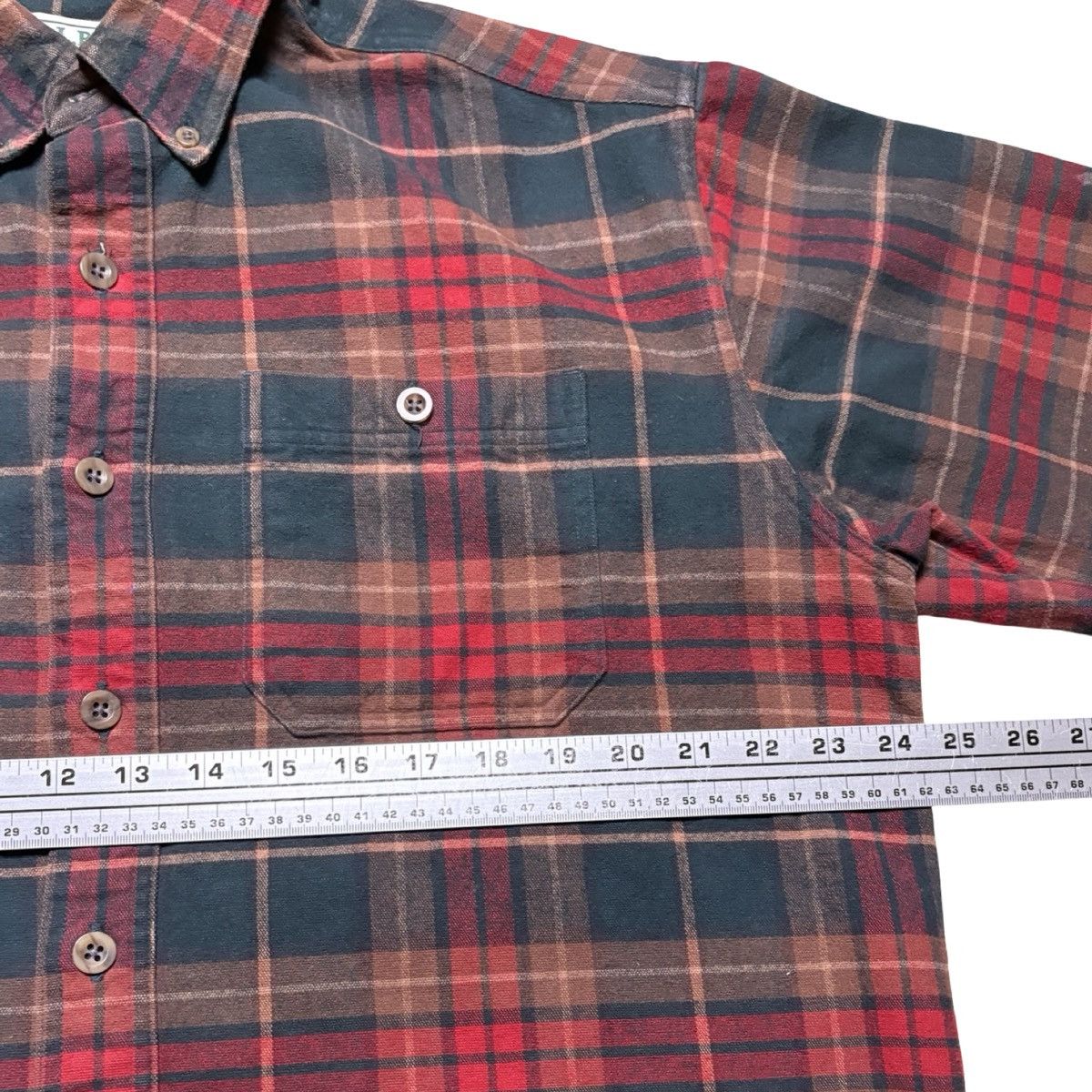 L.L. Bean Vintage LL Bean Shirt Mens L Plaid Chamois Cloth Flannel Size US L / EU 52-54 / 3 - 5 Thumbnail