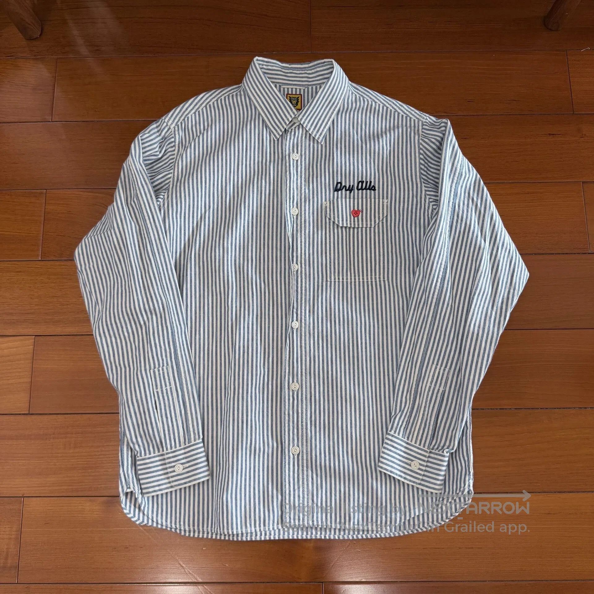 Human Made Human Made Single Pocket Stripe Shirt. Size US M / EU 48-50 / 2 - 2 Thumbnail