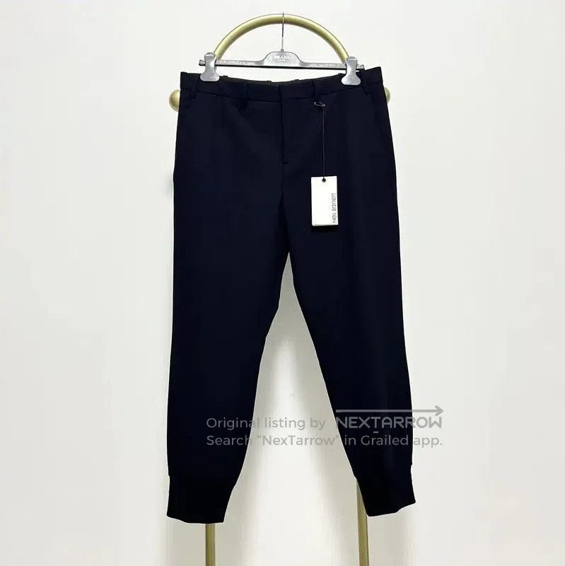 Neil Barrett Neil Barrett Navy Wool Blend Casual Pants . Size US 32 / EU 48 - 1 Thumbnail