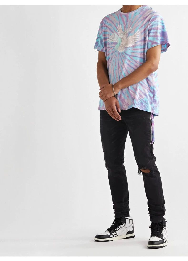 Amiri Amiri Watercolor Half Track Jean Size US 30 / EU 46 - 9 Thumbnail