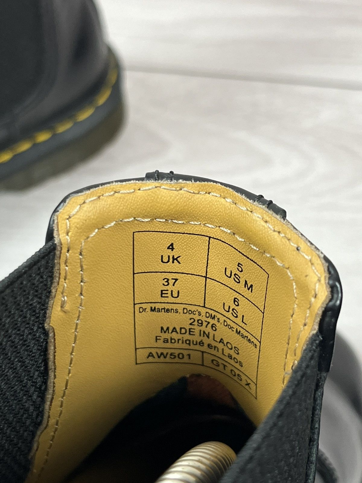 Dr. Martens Dr Martens Black Leather Pull On Chelsea Boots Size US 6 / IT 36 - 15 Thumbnail