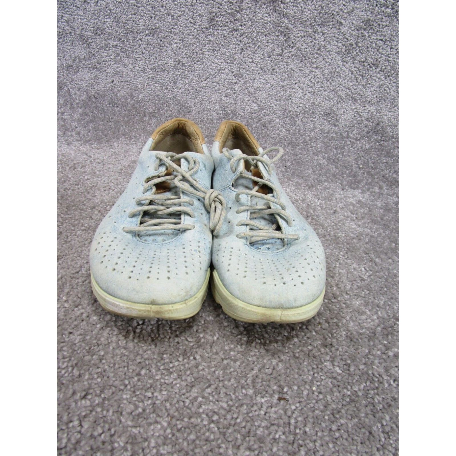 Ecco Ecco Womens Biom Light Blue Leather Shoes Size 7 Us 38 Eu Extra Large Size US 7 / IT 37 - 2 Thumbnail