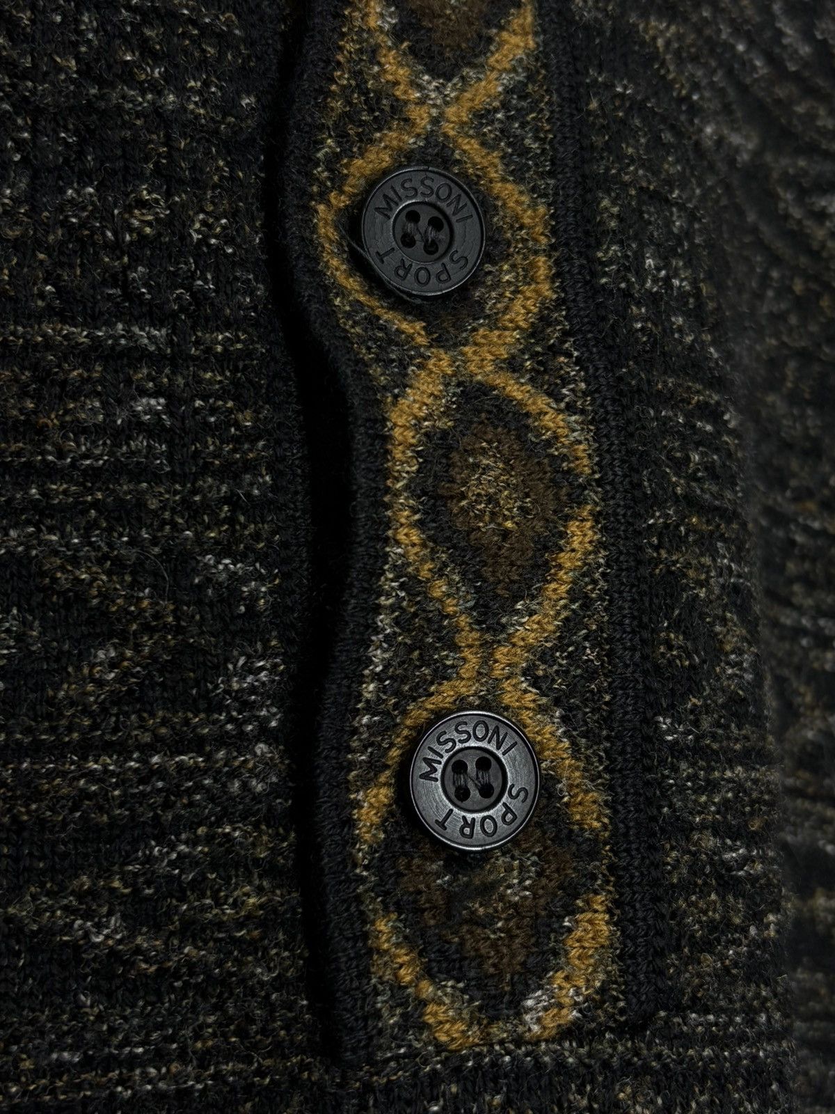 Missoni Missoni Sport Vintage Wool Knitted Sweater Multicoloured Size US L / EU 52-54 / 3 - 9 Thumbnail
