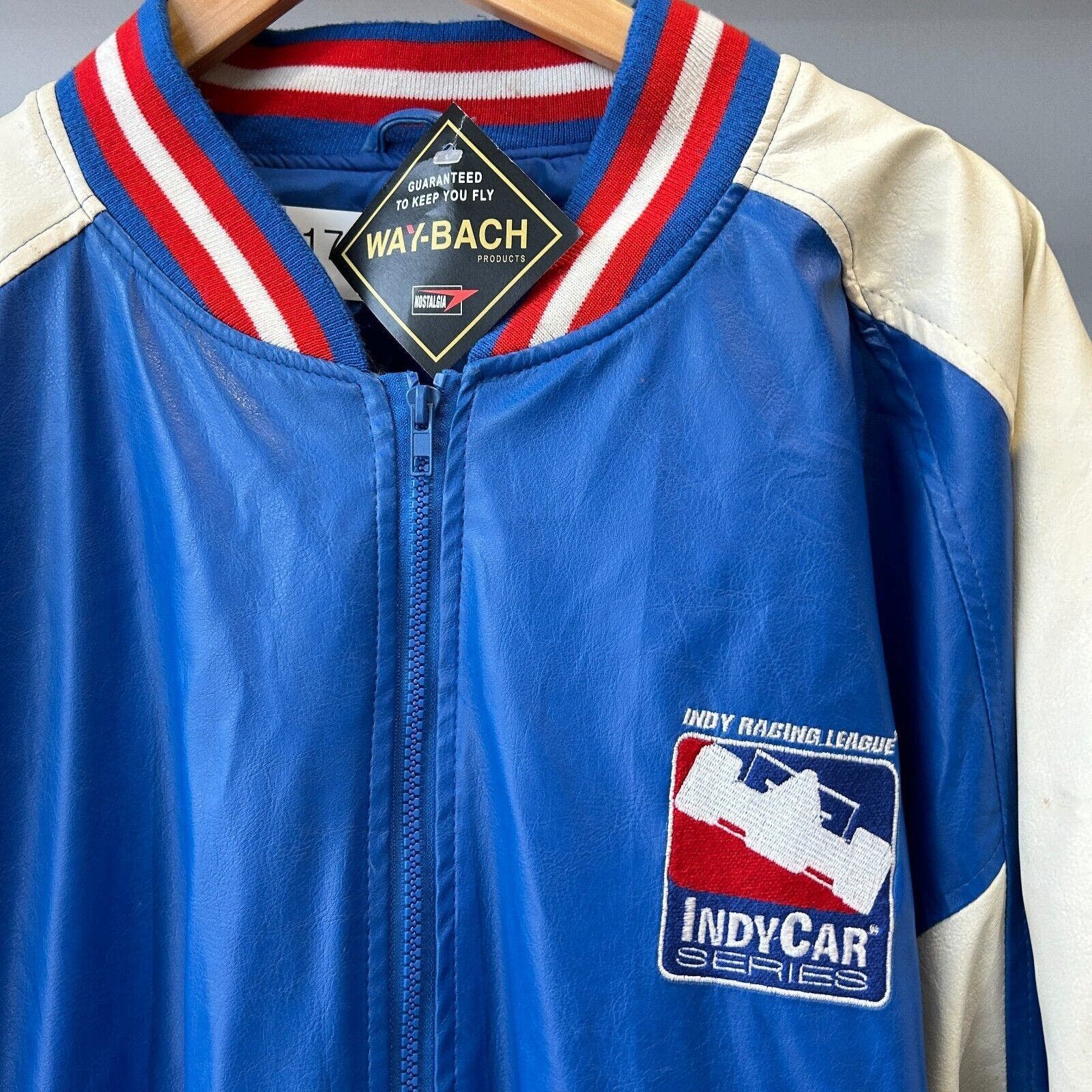 Vintage VINTAGE | Indie Racing League Series Bomber Jacket sz 3XL Size US XXL / EU 58 / 5 - 3 Thumbnail