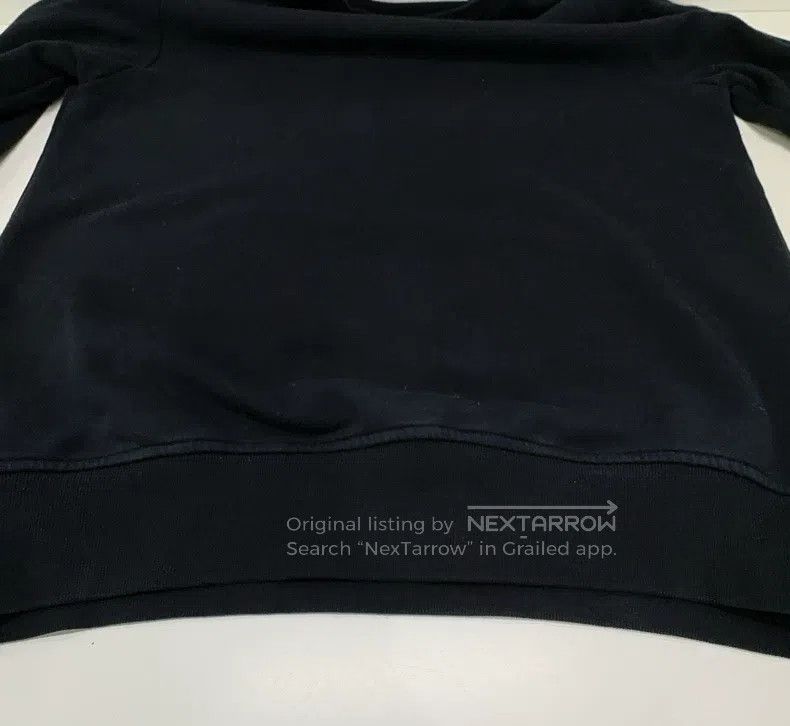 Dior Dior Black embroidered round-neck long-sleeved sweatshirt Size US XL / EU 56 / 4 - 6 Thumbnail