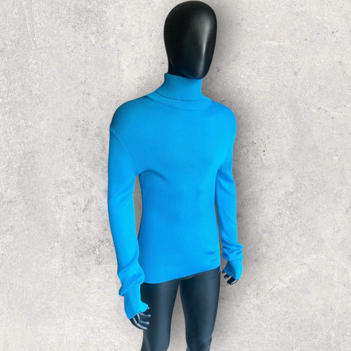 Tom Ford Tom Ford Silk Ribbed Turtleneck Sweater Size US M / EU 48-50 / 2 - 3 Thumbnail