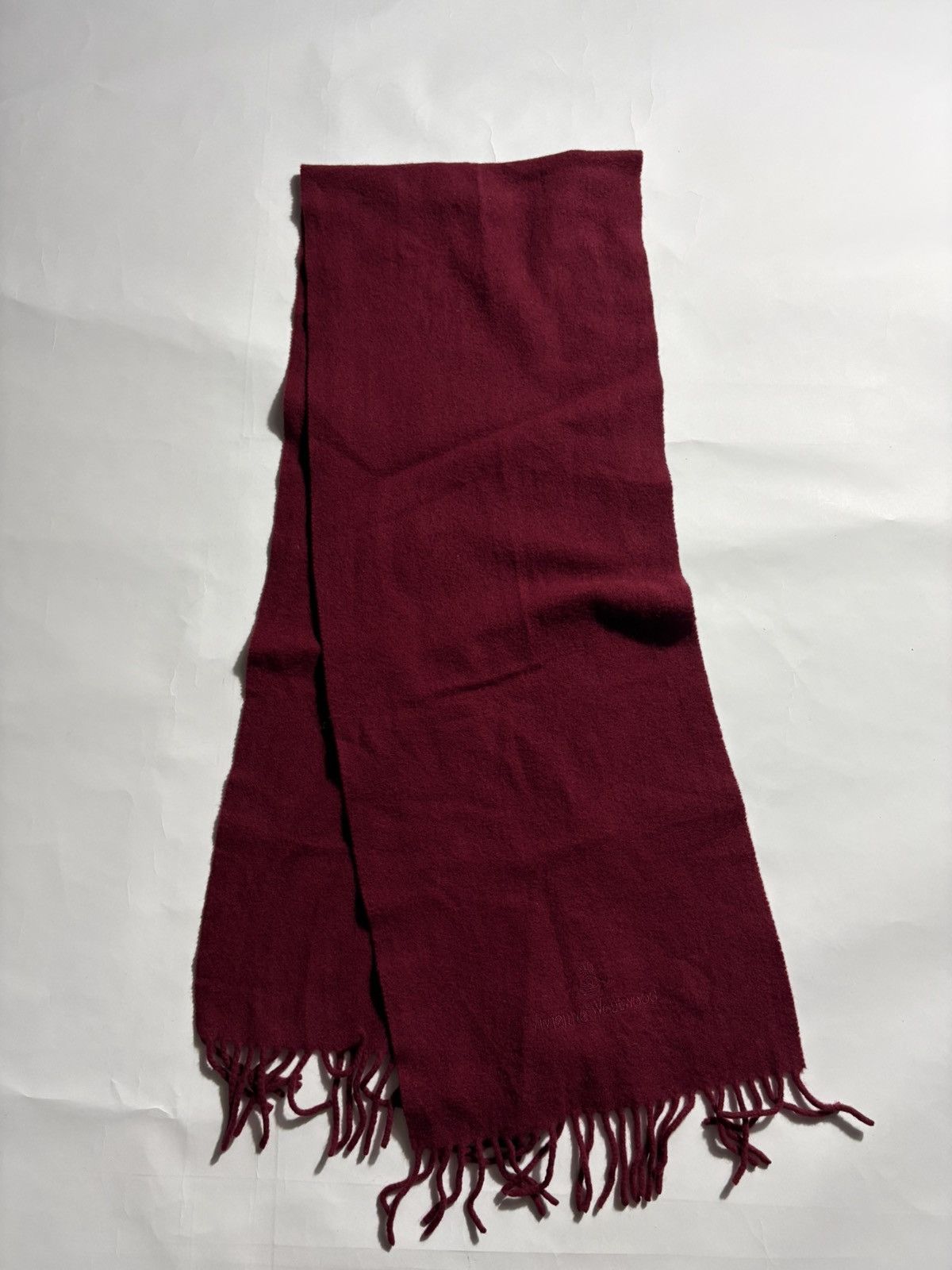 Vivienne Westwood VIVIENNE WESTWOOD LOGO WOOL SCARF Size ONE SIZE - 1 Thumbnail