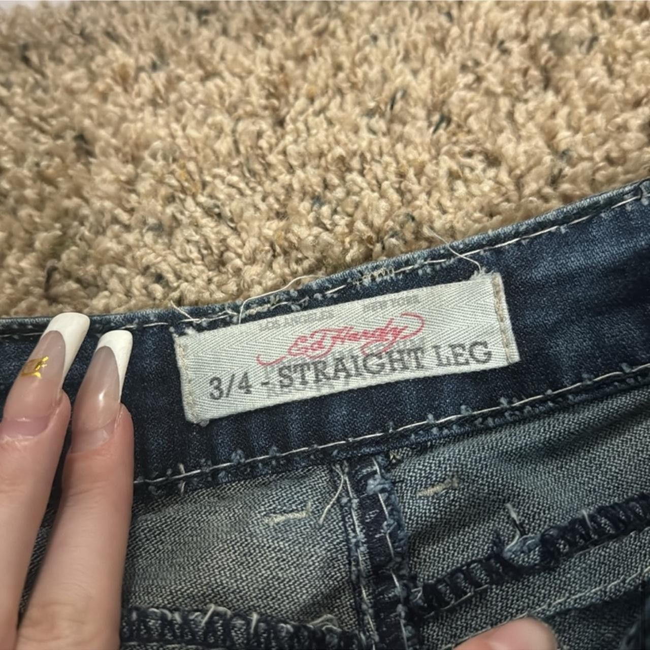 Ed Hardy × Vintage Y2K Ed Hardy Jeans Size 26" / US 2 / IT 38 - 4 Thumbnail