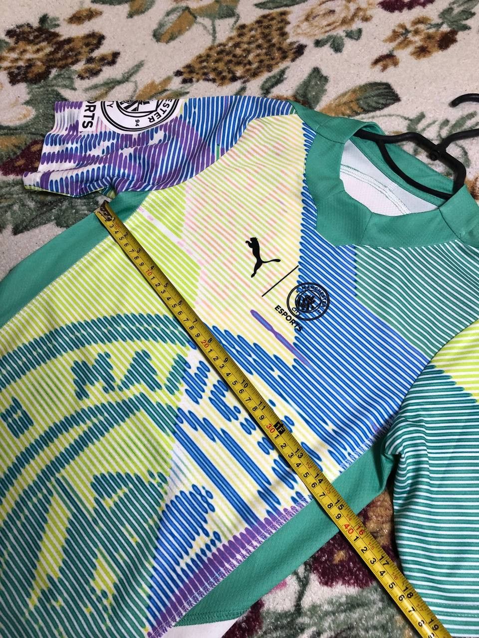 Puma Manchester City Sports Soccer Jersey Football T Shirt Size US XXS / EU 40 - 11 Thumbnail
