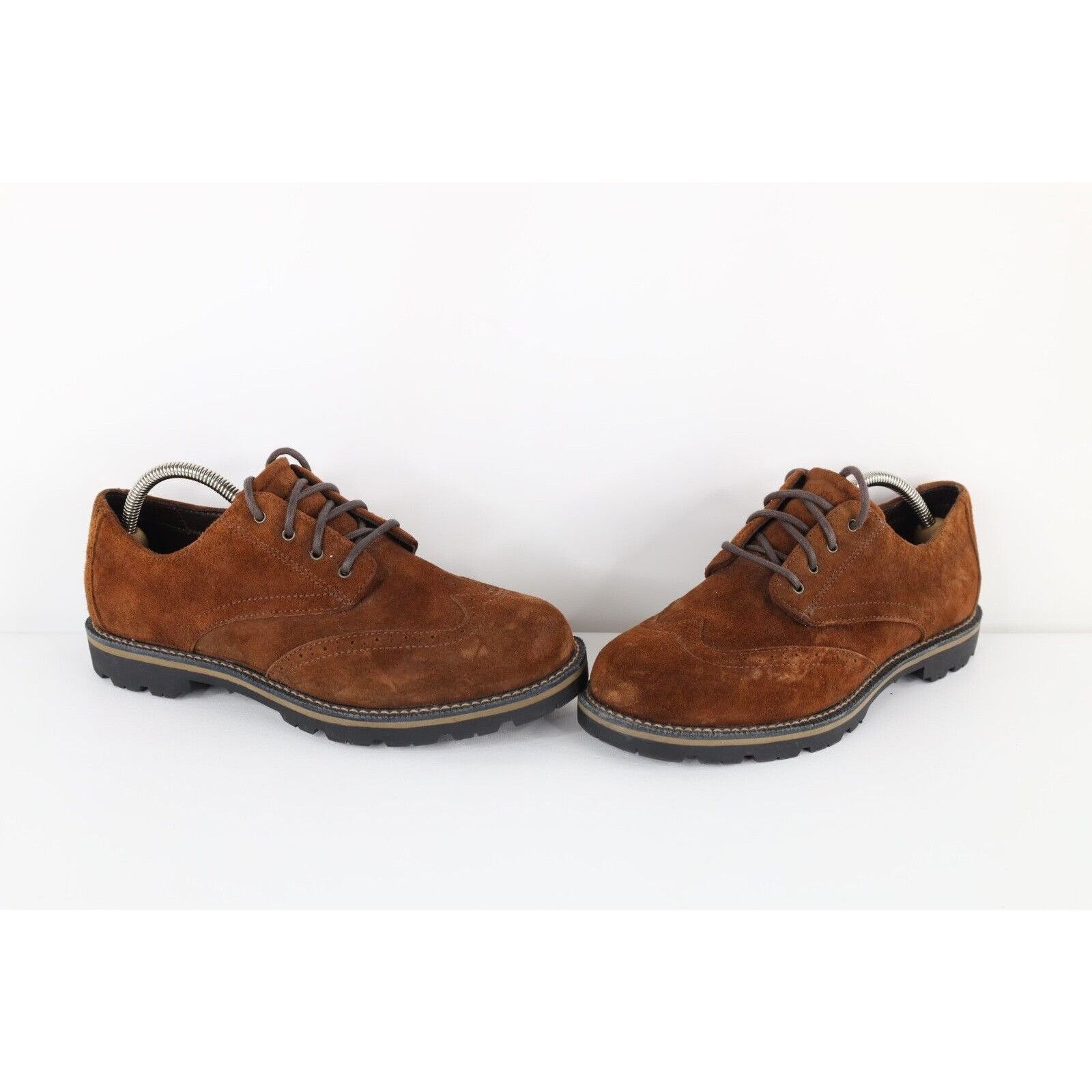 L.L. Bean × Vintage Vintage LL Bean Distressed Suede Leather Wingtips Shoes Size US 9 / EU 42 - 1 Thumbnail