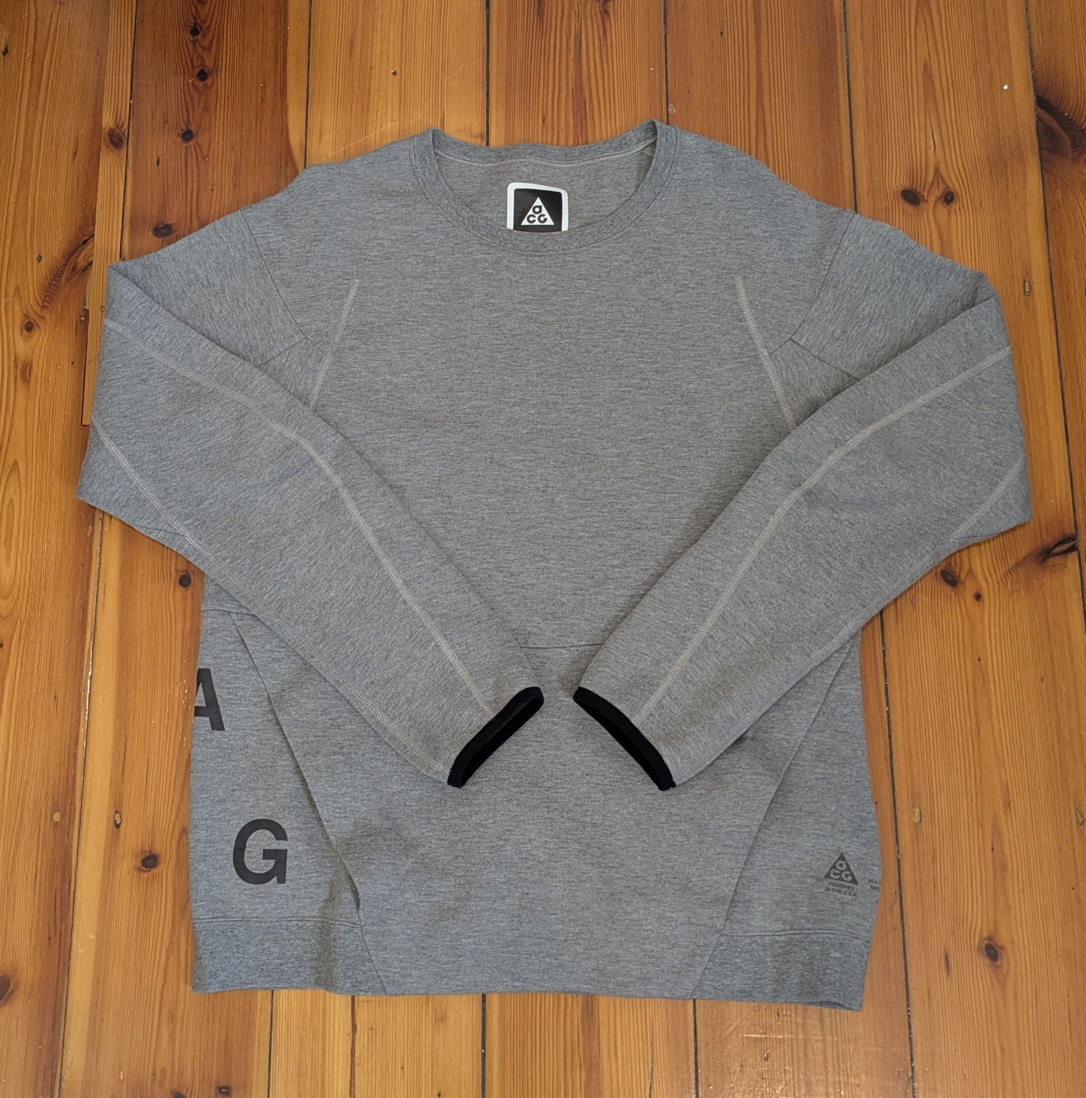 Errolson Hugh NikeLab ACG Crewneck Tech Fleece 829582-091 Size US S / EU 44-46 / 1 - 1 Thumbnail