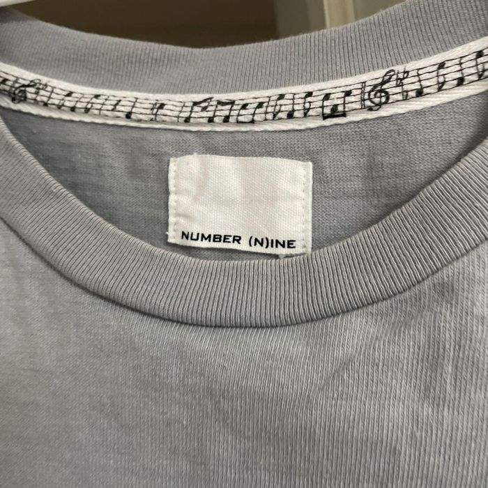 Number (N)ine number nine t-shirt | Grailed