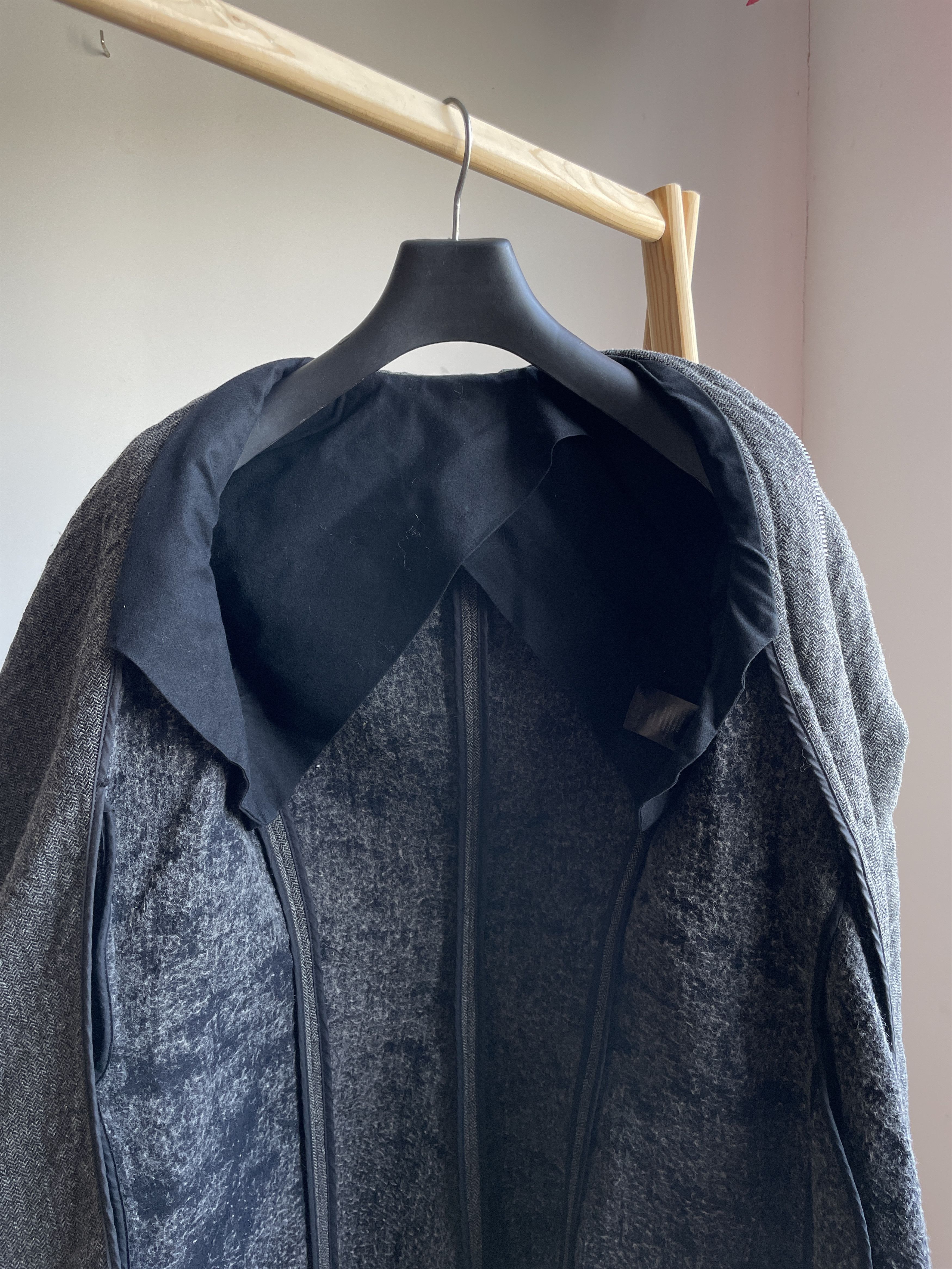 Masnada Masnada Asymmetric Zip Womens Coat Size IT 40/ UK 8/ US 4 Size S / US 4 / IT 40 - 13 Thumbnail